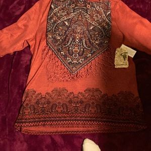 Brand one world live, and let live in line